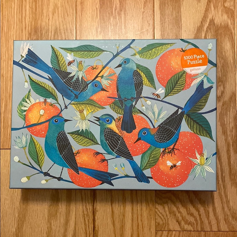 Naranjas Blue Bird and Orange Puzzle - 1000 Piece